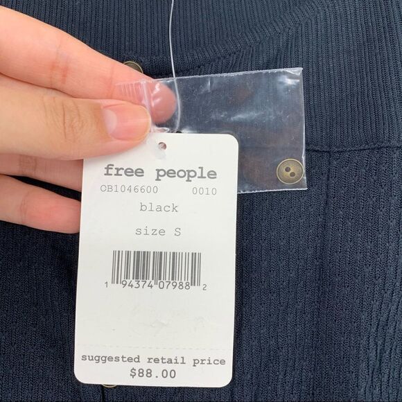 -Free People Puff Sleeve Top NWT S - Picture 6 of 12